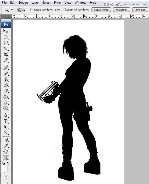 Photoshop合成Tron风格的科幻插图教程