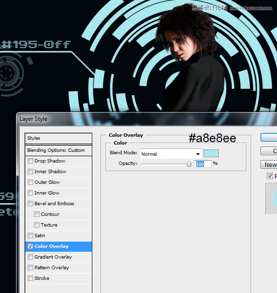 Photoshop合成Tron风格的科幻插图教程