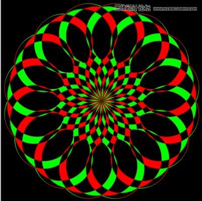 Photoshop设计万花筒动画教程