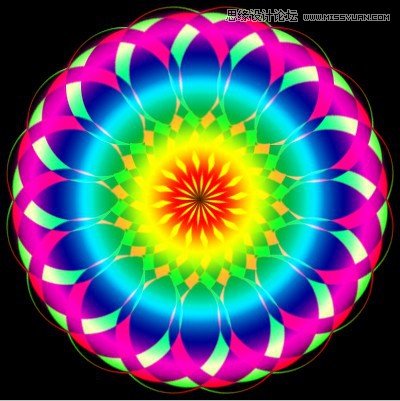 Photoshop设计万花筒动画教程