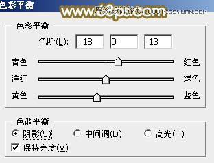 Photoshop给外景美女调出春季清新效果