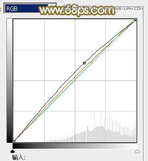 Photoshop给外景美女调出春季清新效果