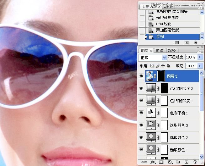 Photoshop调出外景气质美女甜美糖水效果