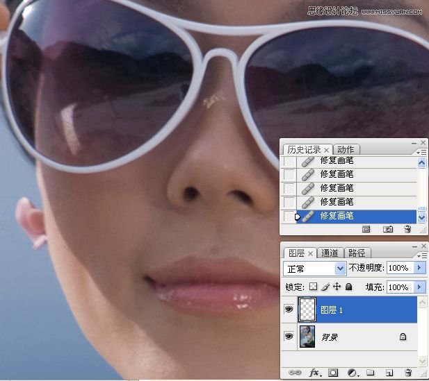 Photoshop调出外景气质美女甜美糖水效果