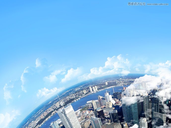 Photoshop设计创意唯美的蒲公英壁纸教程