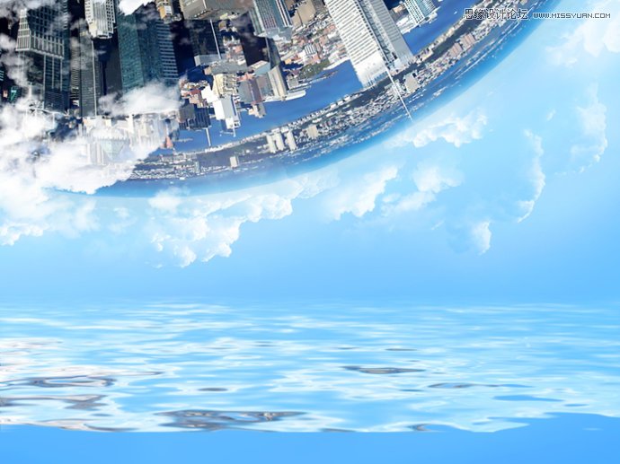 Photoshop设计创意唯美的蒲公英壁纸教程