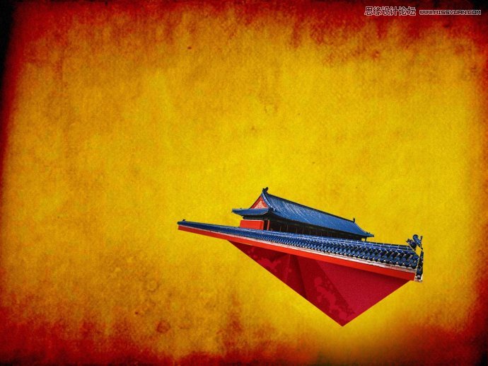 Photoshop设计拼接风格的时尚桌面壁纸