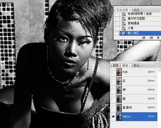 Photoshop调出性感美女质感铜色效果