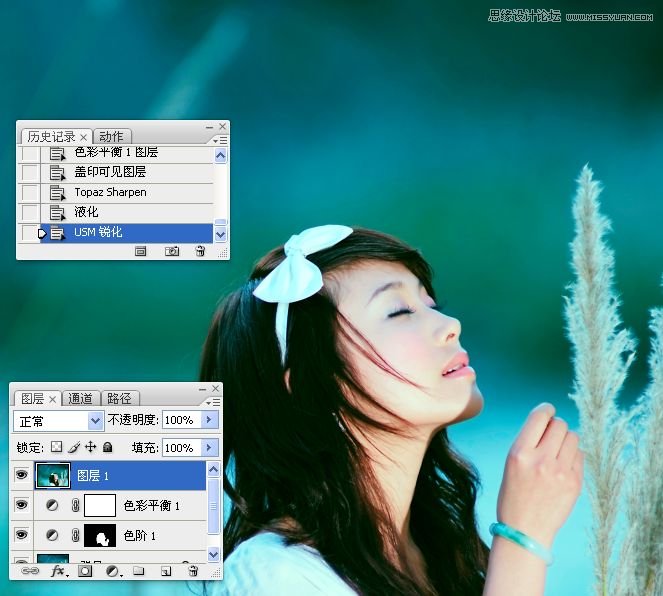 Photoshop使用LAB模式调出通透的阿宝色效果