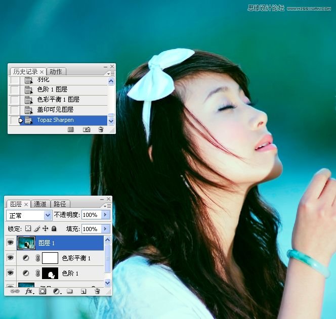 Photoshop使用LAB模式调出通透的阿宝色效果