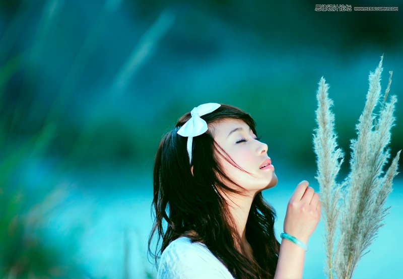 Photoshop使用LAB模式调出通透的阿宝色效果