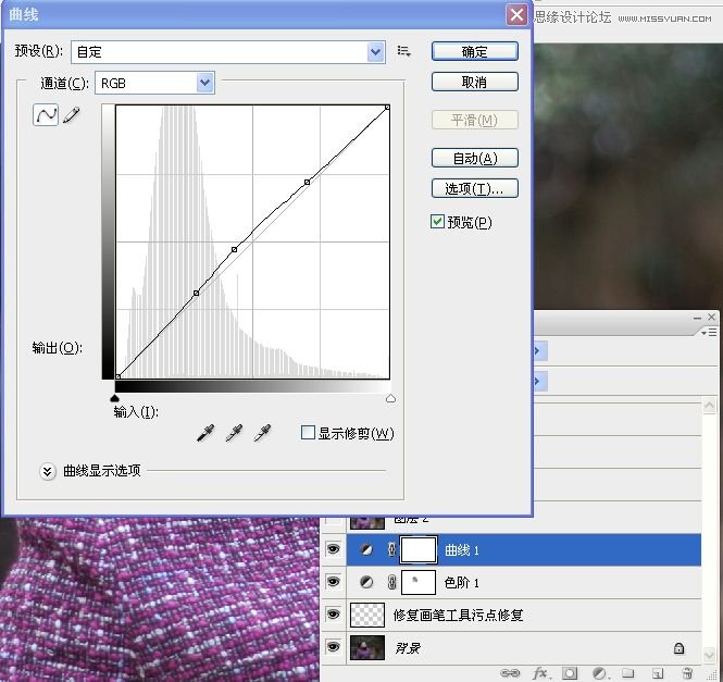 Photoshop调出公园女孩淡淡黄色效果