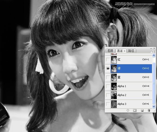 Photoshop调出可爱美女照片通透糖水肤色