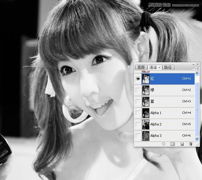 Photoshop调出可爱美女照片通透糖水肤色