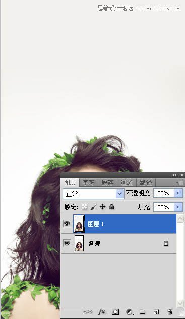 Photoshop合成超酷的潮流插画美女场景