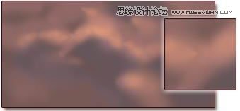 Photoshop绘制光线透过云层效果图