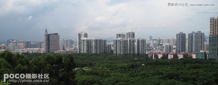 Photoshop制作超酷的上帝视角特效
