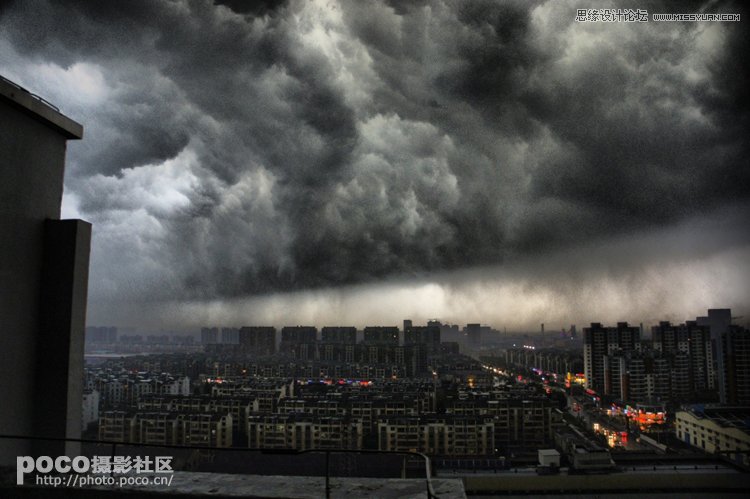 Photoshop制作超酷的上帝视角特效