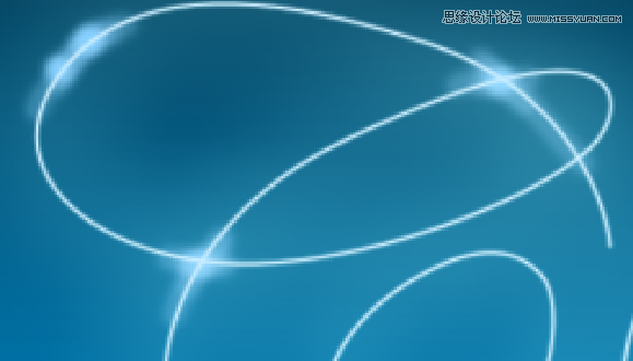 Photoshop制作梦幻高光流线花体艺术字