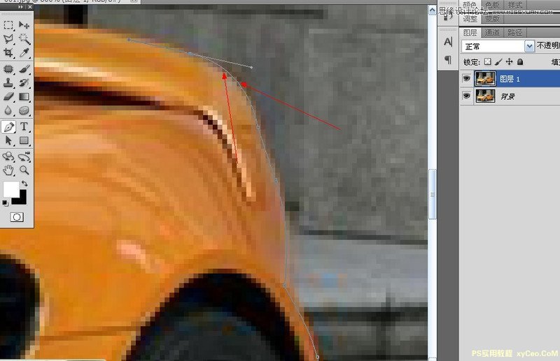Photoshop使用钢笔工具抠图详细讲解实例