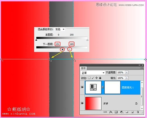 Photoshop正确认识混合颜色带的色阶参数