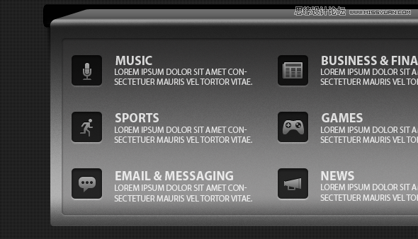 Photoshop设计销售iPhone5应用程序的网站