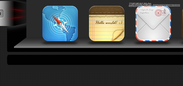 Photoshop设计销售iPhone5应用程序的网站