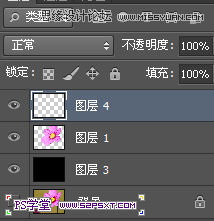 Photoshop制作梦幻光线效果的艺术花朵