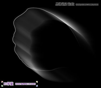 Photoshop制作梦幻光线效果的艺术花朵