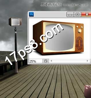 Photoshop创意合成出门旅行的天鹅先生