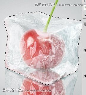 Photoshop使用3D功能制作逼真的冰冻樱桃效果