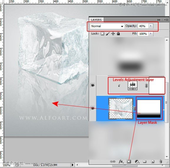 Photoshop使用3D功能制作逼真的冰冻樱桃效果