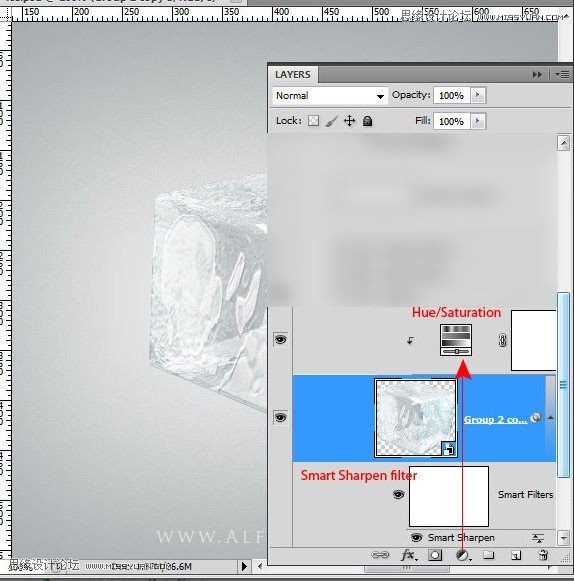 Photoshop使用3D功能制作逼真的冰冻樱桃效果