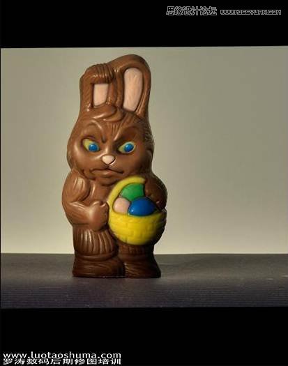 Photoshop合成巧克力色泥娃娃场景教程