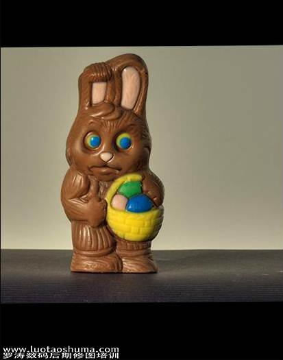 Photoshop合成巧克力色泥娃娃场景教程