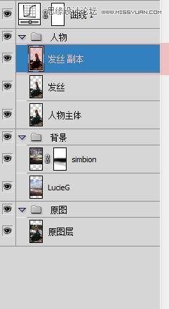 Photoshop合成坐在海边看海的忧郁女孩