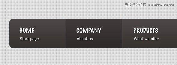 Photoshop设计国外心形网页设计模板教程