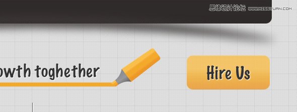 Photoshop设计国外心形网页设计模板教程