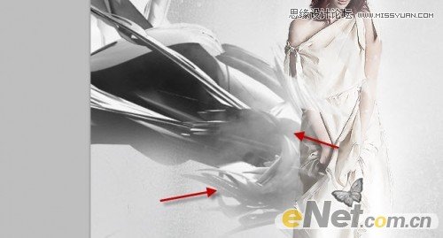 Photoshop设计高光抽象美女海报教程