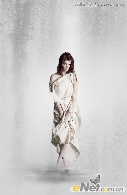 Photoshop设计高光抽象美女海报教程