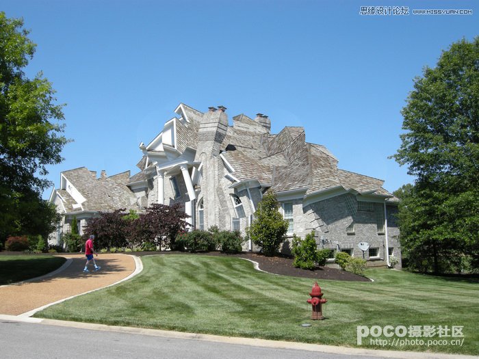 Photoshop设计稀奇古怪的另类风格建筑物