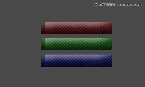 Photoshop制作质感的斜纹网页导航按钮