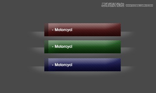 Photoshop制作质感的斜纹网页导航按钮