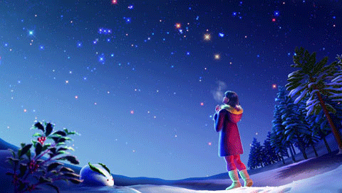 Photoshop制作满天繁星闪烁动画教程
