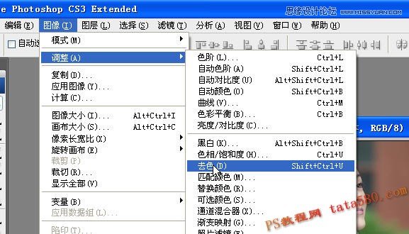 Photoshop抠图教程:使用通道给婚纱照片抠图
