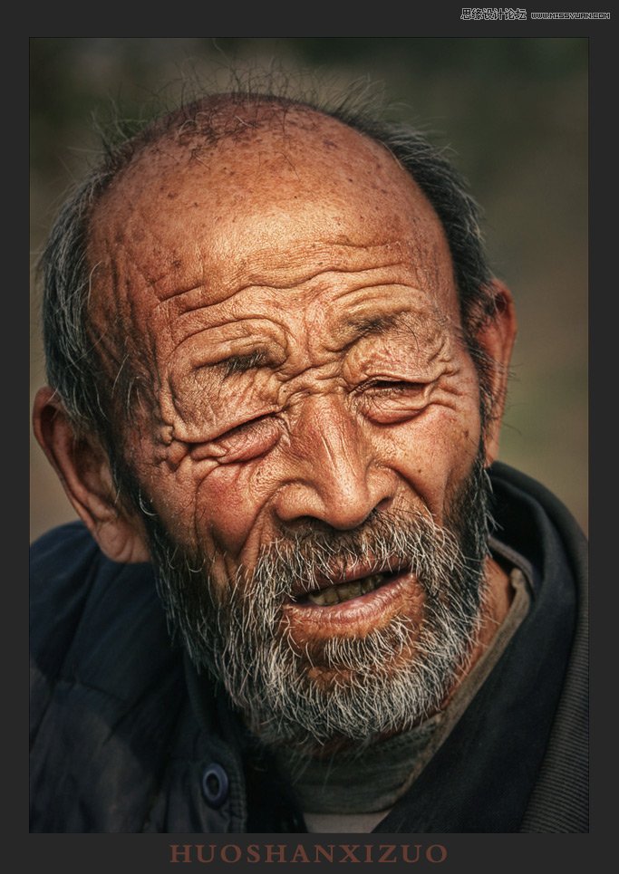 Photoshop巧用滤镜提高人物皮肤质感纹理