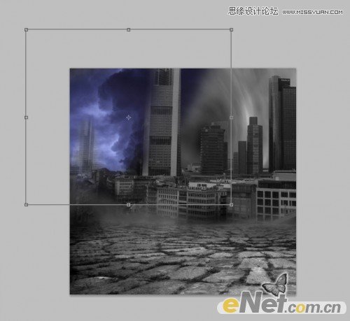 Photoshop合成电影中世界末日城市场景教程