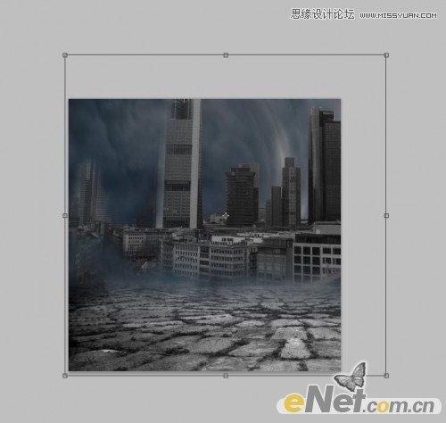 Photoshop合成电影中世界末日城市场景教程