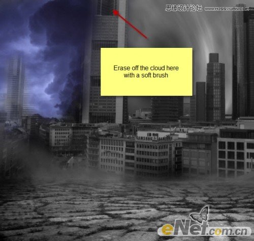 Photoshop合成电影中世界末日城市场景教程