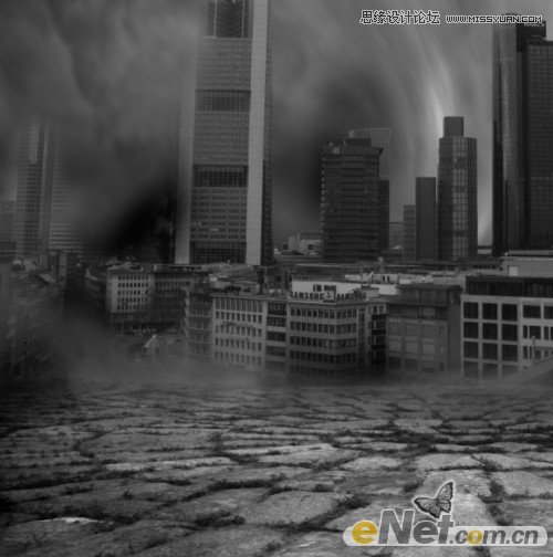 Photoshop合成电影中世界末日城市场景教程